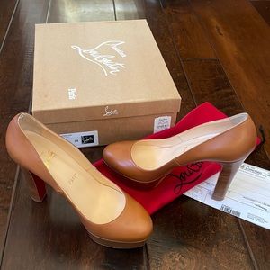 Christian Louboutin Bibi 120 Platform Pumps Size 38/8